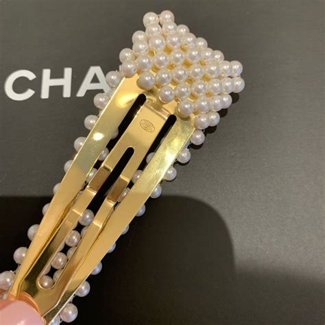 chanel pearl hair accessories|chanel hair accessories dupe.